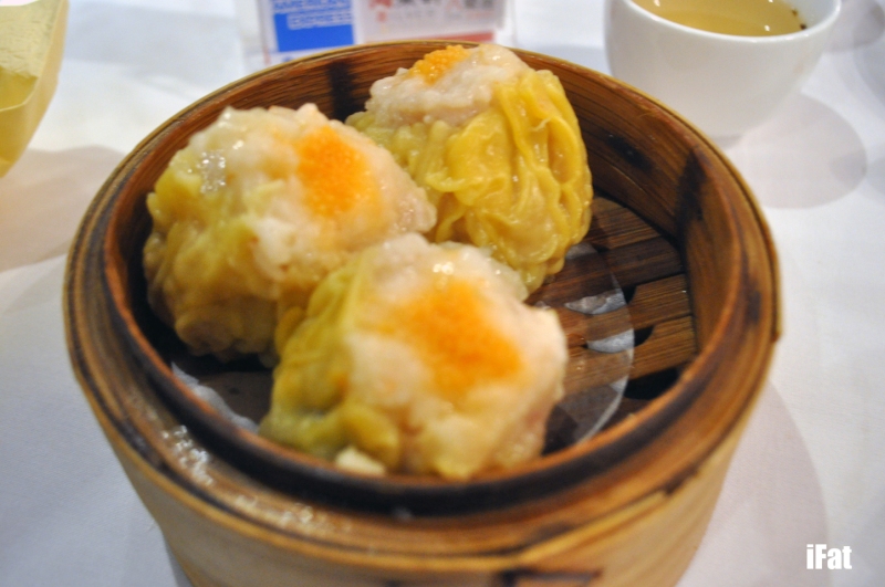 Siu Mai (Prawn & Pork Dumplings with roe)